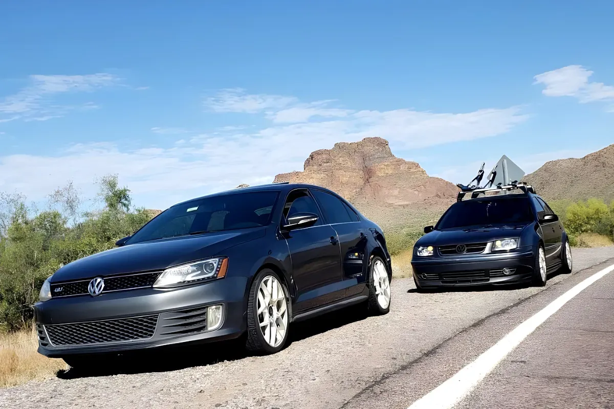 Jetta and Golf Friends